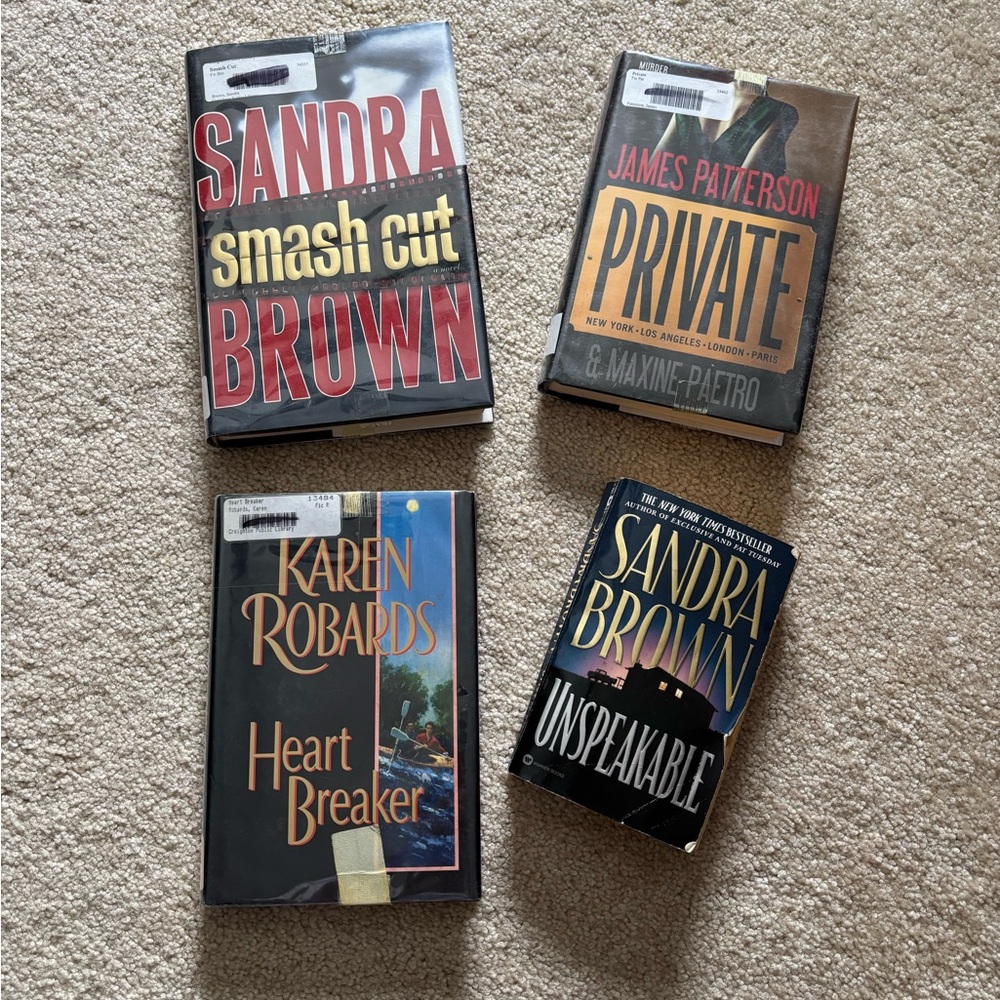 Set of Four Mystery Novels